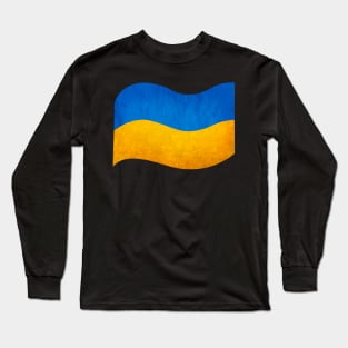 The Flag of Ukraine Long Sleeve T-Shirt